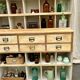 Trade furniture with lockers