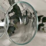 Glass mushroom vase