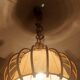 Suspension en rotin
