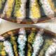 Vintage round dishes from the Saint Jean de Bretagne earthenware factory