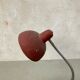 Vintage desk lamp 1950 Aluminor France red metal