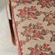 Folding sofa bed Canapé banquette Interier Praha 1960 floral pattern fabric