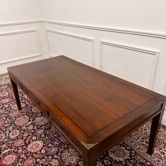 Classic English Eichholtz Campaign Writing Desk
