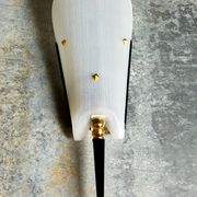 Paire d'appliques années 50 plexi et bakélite vintages