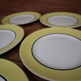 Set of 11 Dessert Plates “Orchies Moulin des Loups”