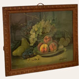Pair of Still Life Fruit Paintings 1900