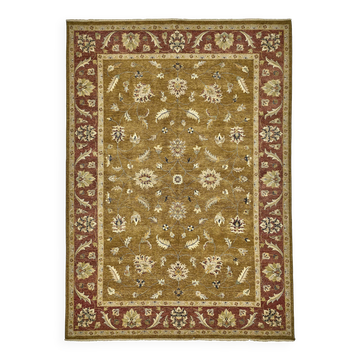 Turkish Handknotted Wool Oushak Rug 302 cm x 424 cm