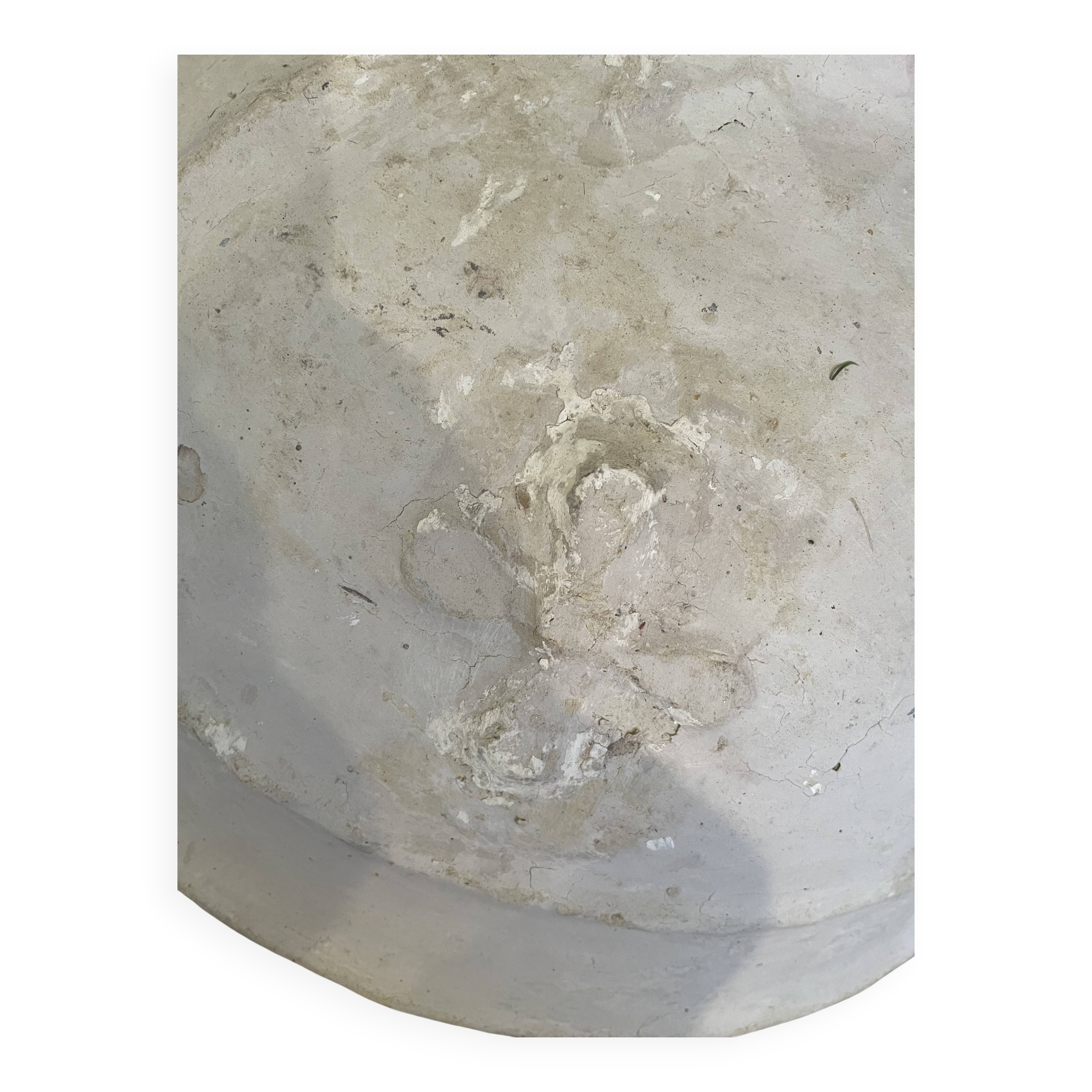 Large vintage papier-mâché jar