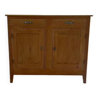 Parisian light oak sideboard.