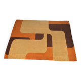 Vintage space age rug 1970