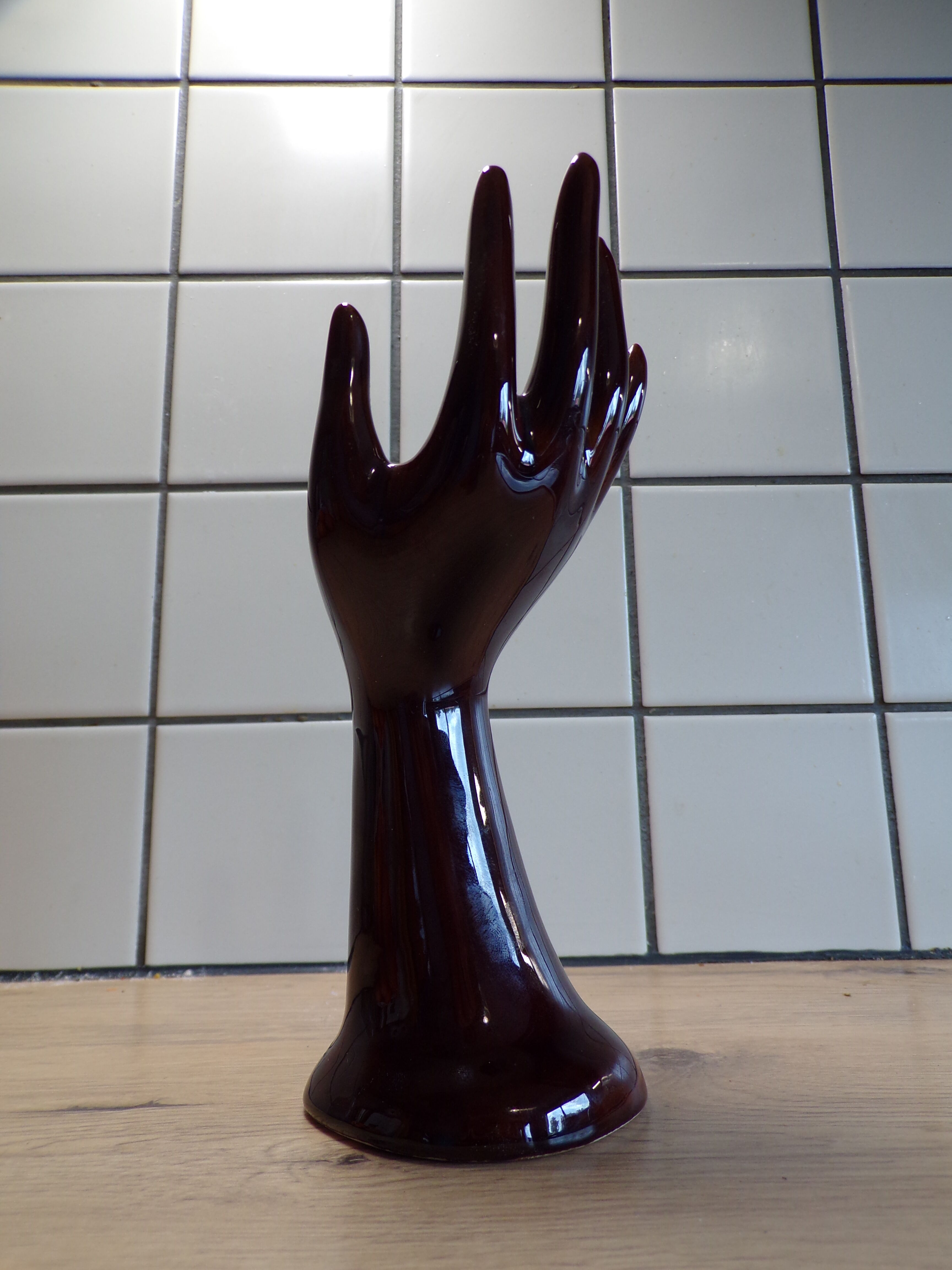 Vintage ceramic hand