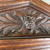Portemanteau En Chêne Sculpté, Style Néo-gothique, XIXe Siècle