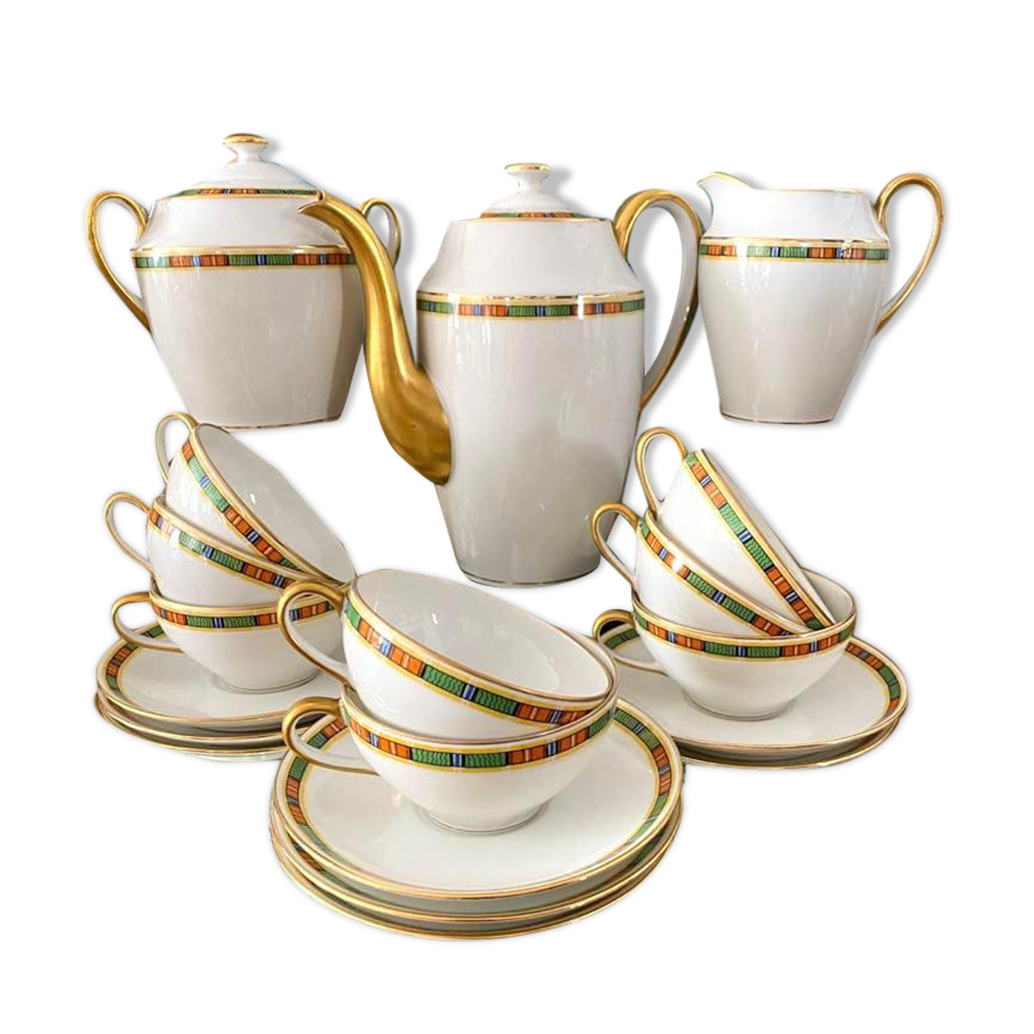 Limoges porcelain tea coffee service