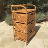 Commode rotin