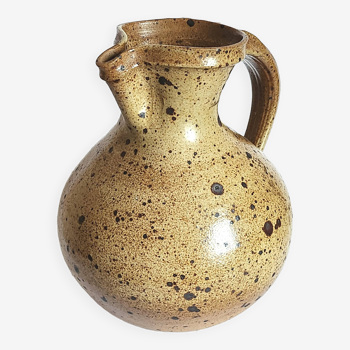 Pichet vase en grès pyrité 20 cm