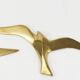Pair of brass birds