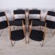 6 chaises Jumper par Zamojska, Pologne années 1970