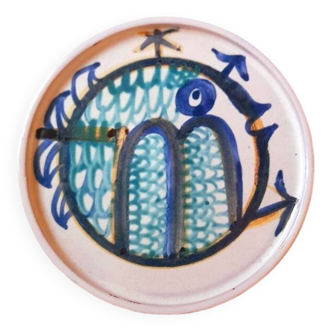 Ceramic fish dish, 1960.