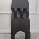 Small Mexican footrest attributed to Don Shoemaker.