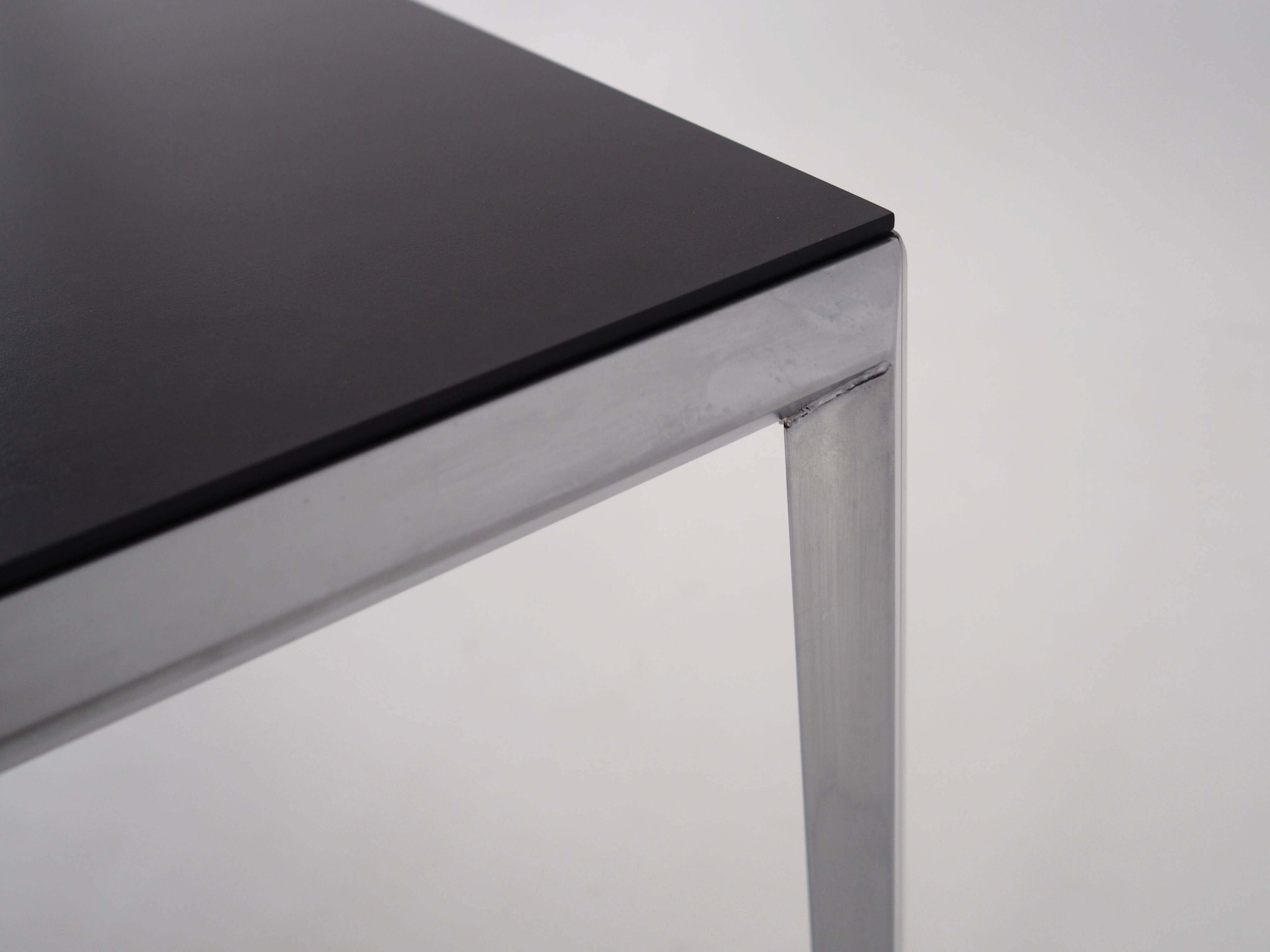 Aluminium desk, Scandinavian design, 1980s, manufacture: Montana Furniture