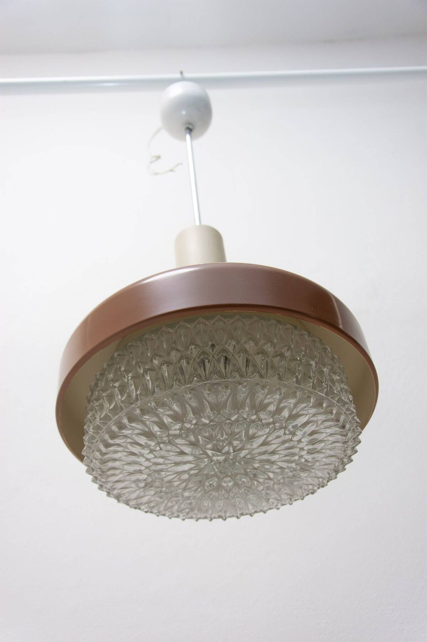 Mid century hanging lamp, Czechoslovakia, 1970´s