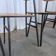 Set of 7 Vintage Industrial School Chairs / STOL Kamnik 1970s Yugoslavia