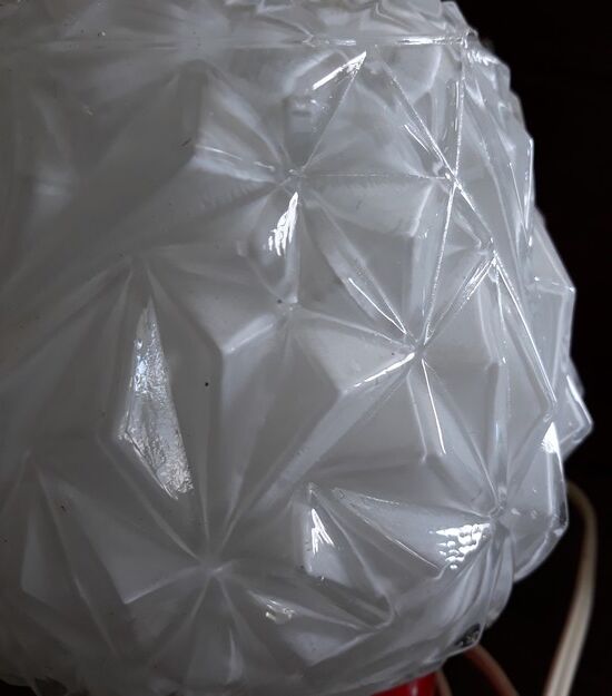 Night light 70s - diamond glass