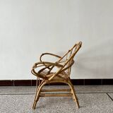 Children's rattan armchair