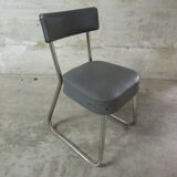 Metal desk 60' type Strafor with chair