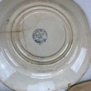 Antique plate from the late 19th century.
