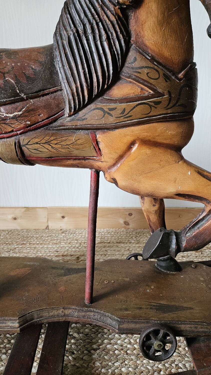 20th-century rocking horse