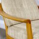 Cherrywood Club Chairs by Klaus Warzecha for Wilhelm Knoll, Set of 2, 1970s