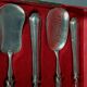 Service of 4 cutlery with silver sweets 201 gr late nineteenth century SB
