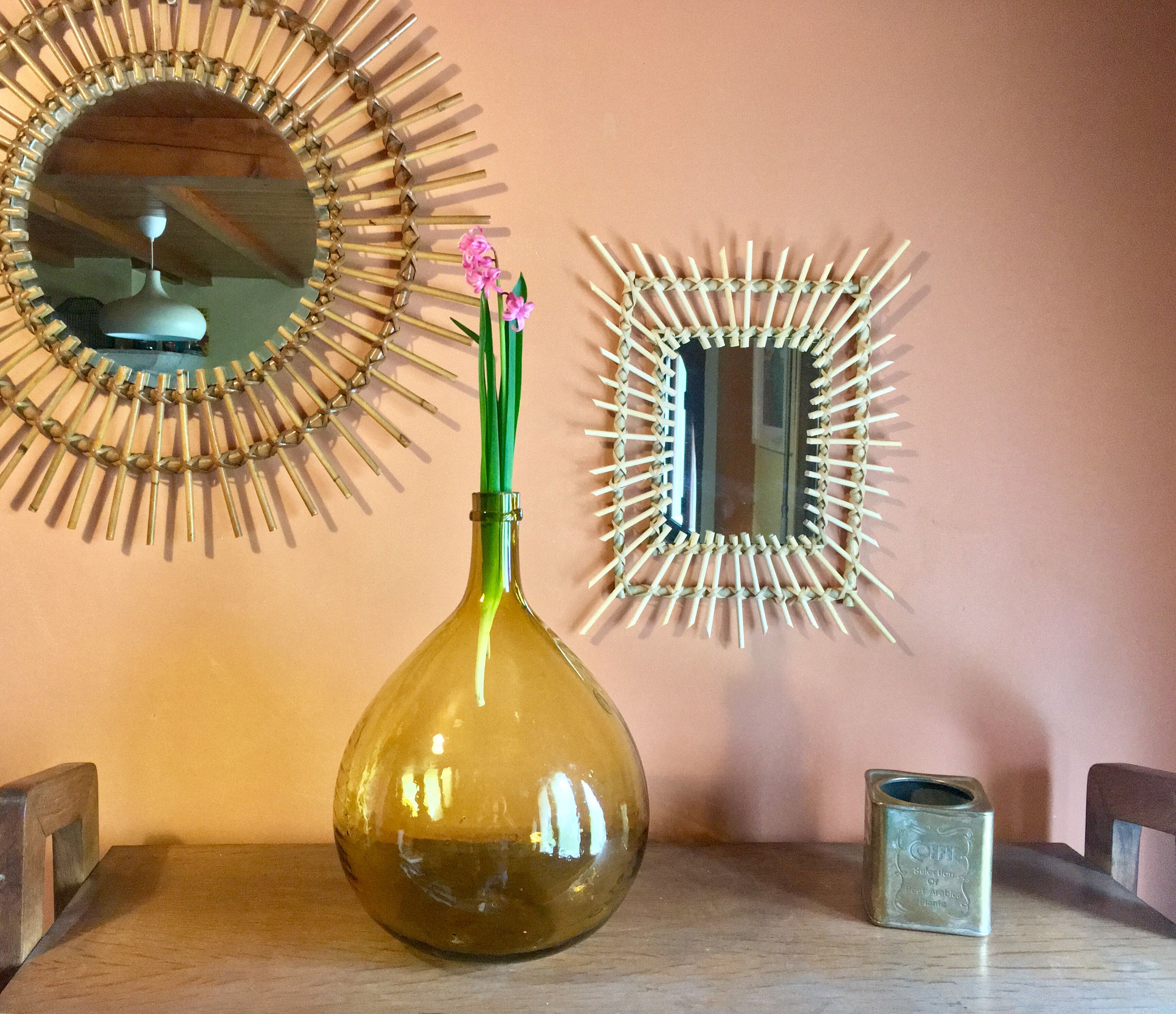 Old demijohn 19th 9l