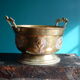 Cache-pot sartic sa maroc in brass and copper