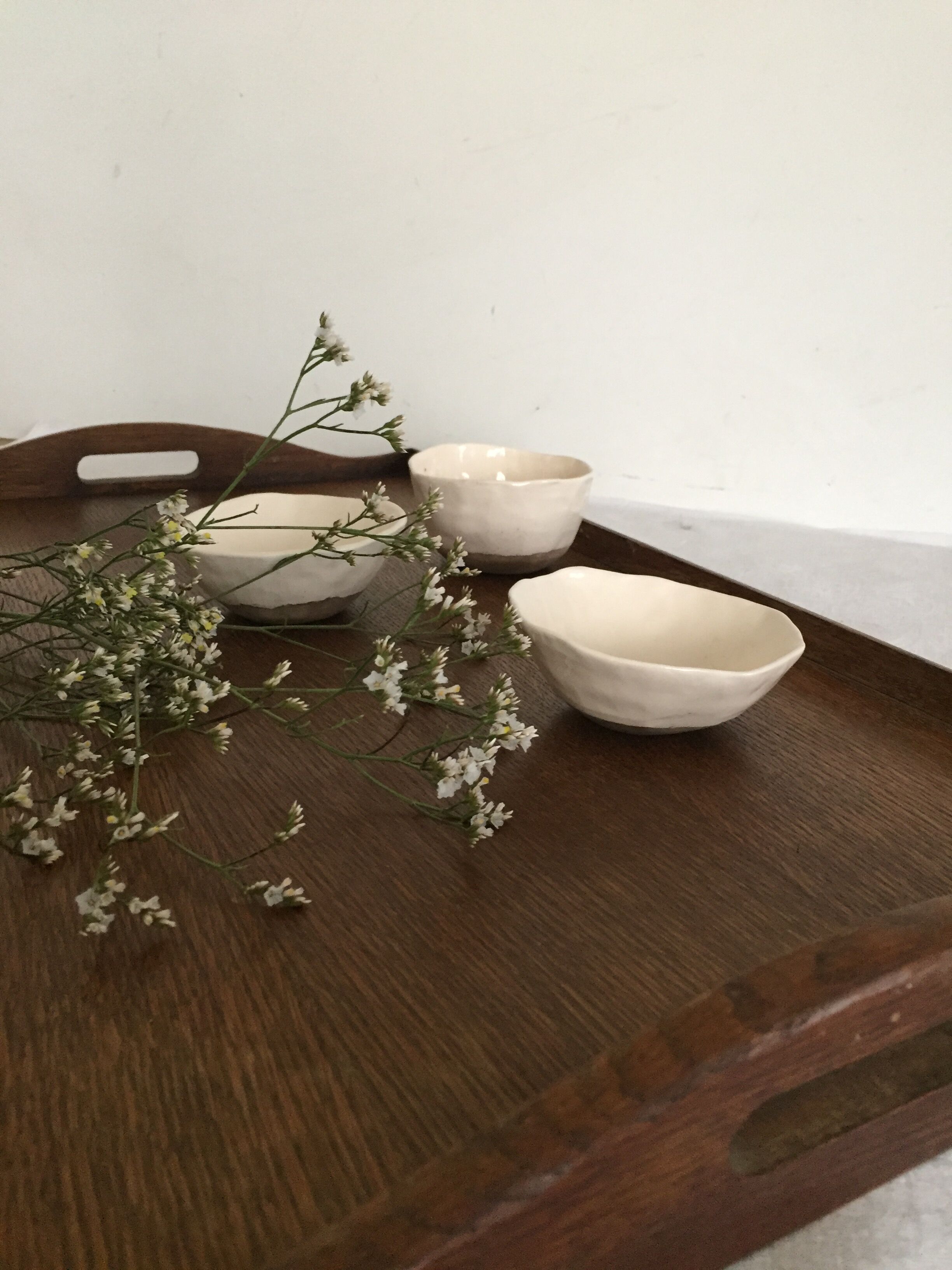 Danish-style wooden tray