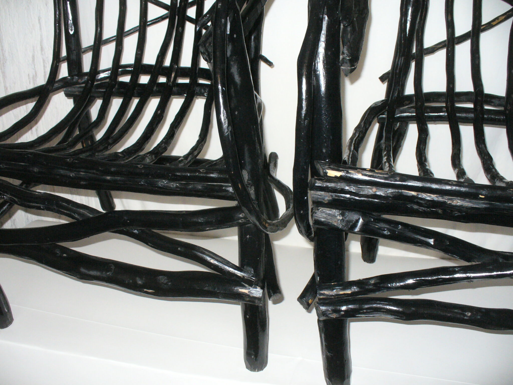 Paire de fauteuils de jardin  des années 50