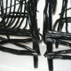 Paire de fauteuils de jardin  des années 50