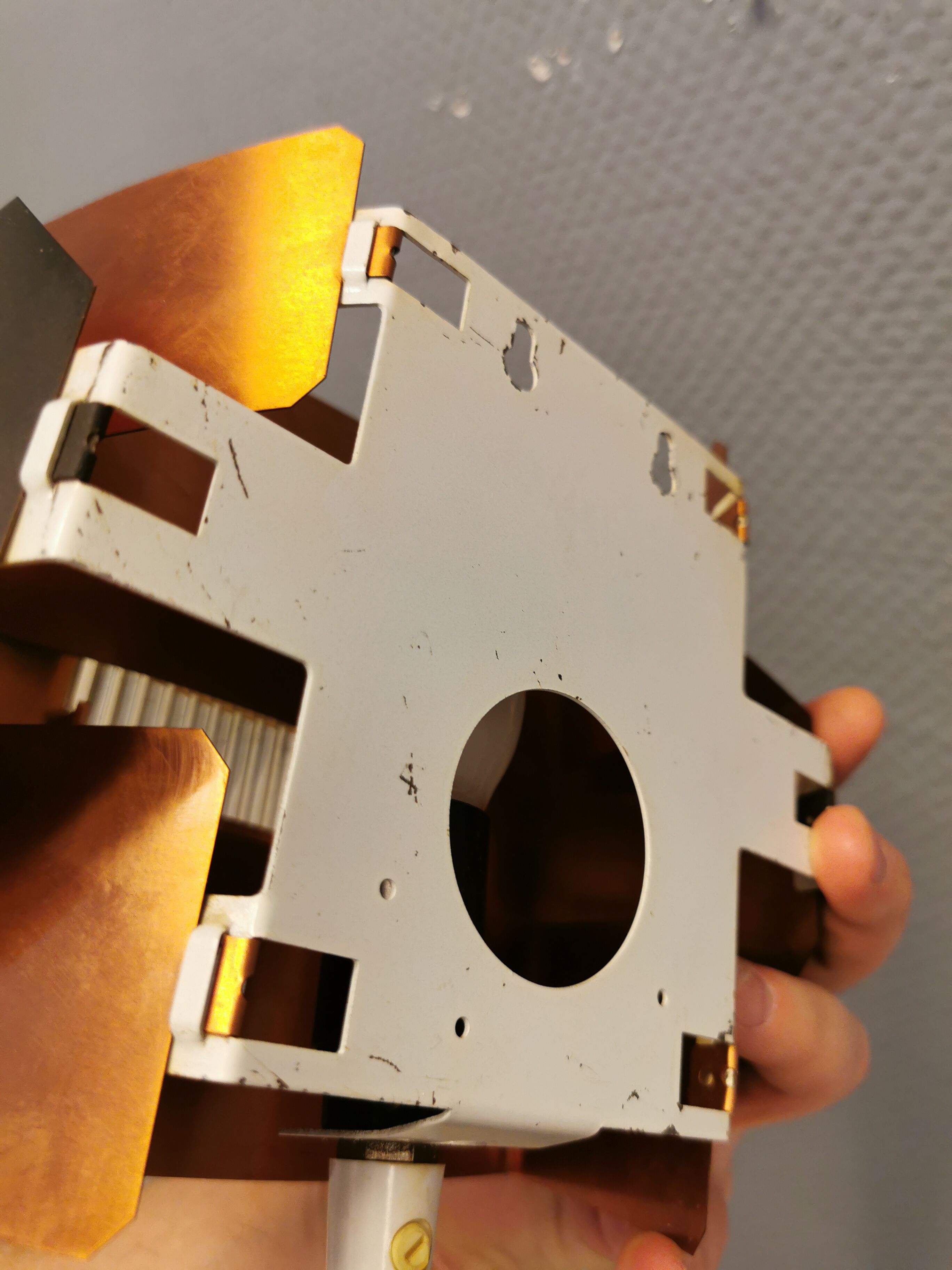 Wall lamp, designed by Werner Schou for his own company Coronell Elektro - Denmark.