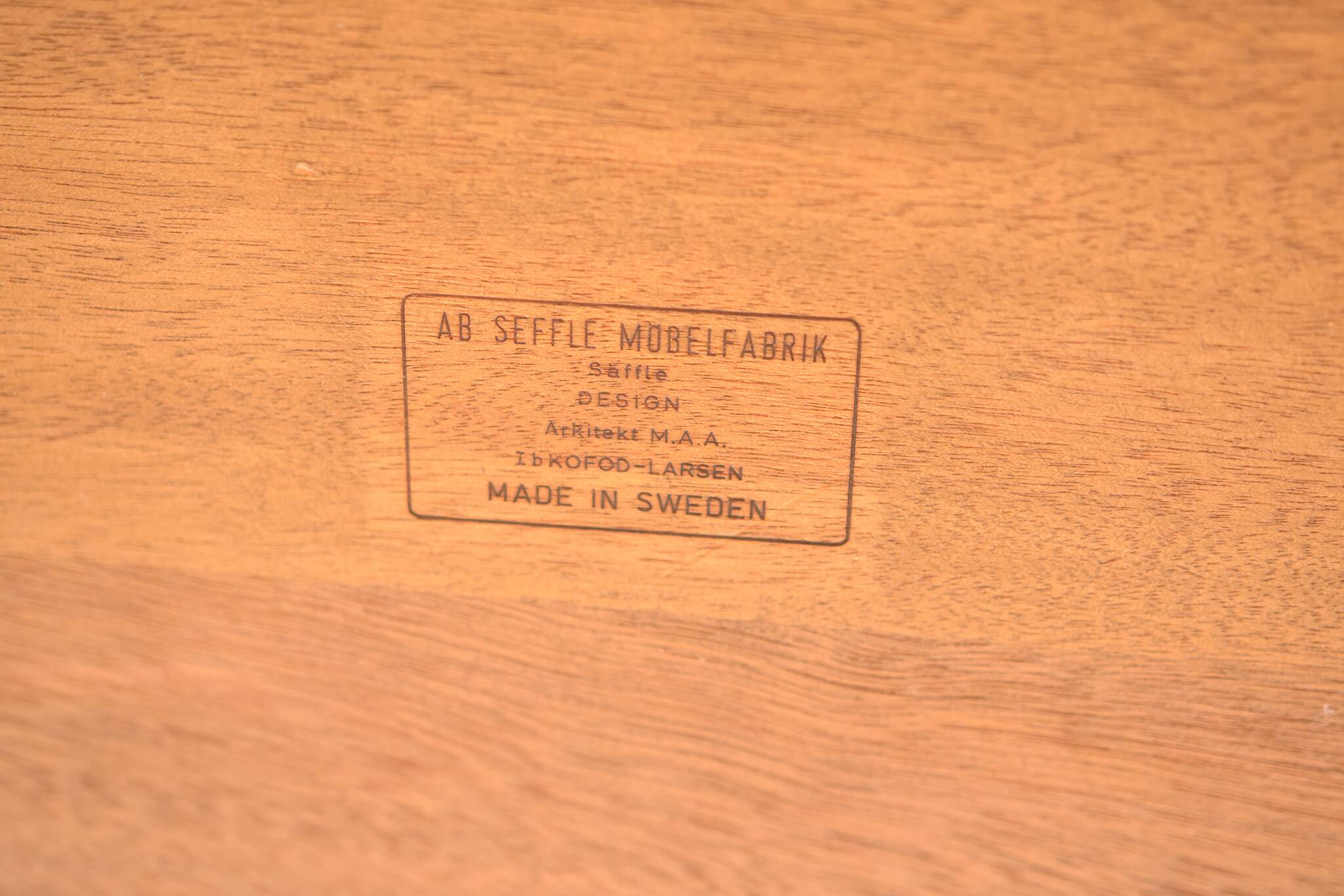 Mid-Century Teak Desk by I.B Kofod-Larsen for Seffle Möbelfabrik, Sweden, 1950s