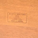 Mid-Century Teak Desk by I.B Kofod-Larsen for Seffle Möbelfabrik, Sweden, 1950s