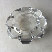 Ancient ashtray, cut crystal, St Louis