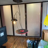Vinyl floor lamp