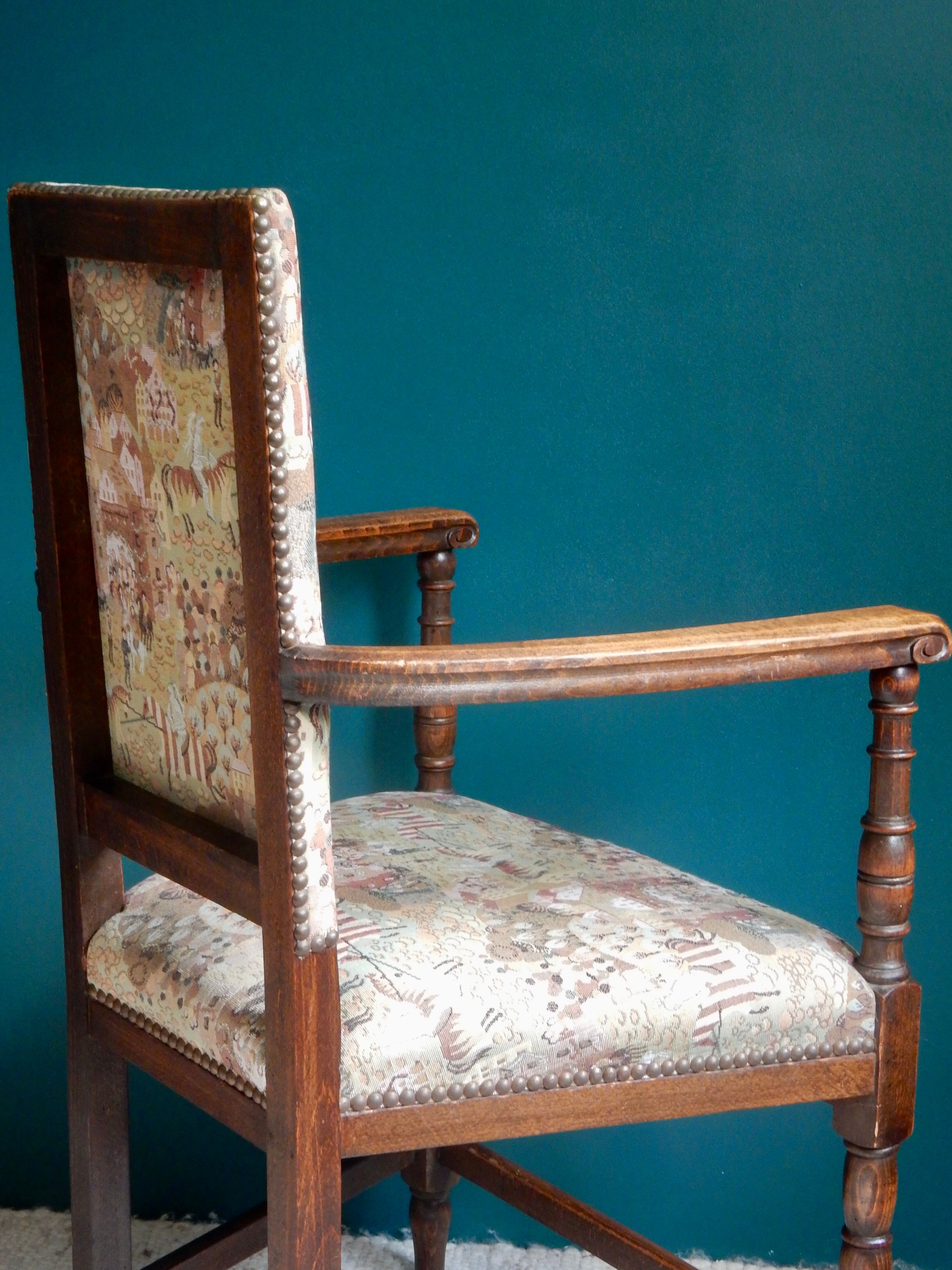 Fauteuil Empire restauré