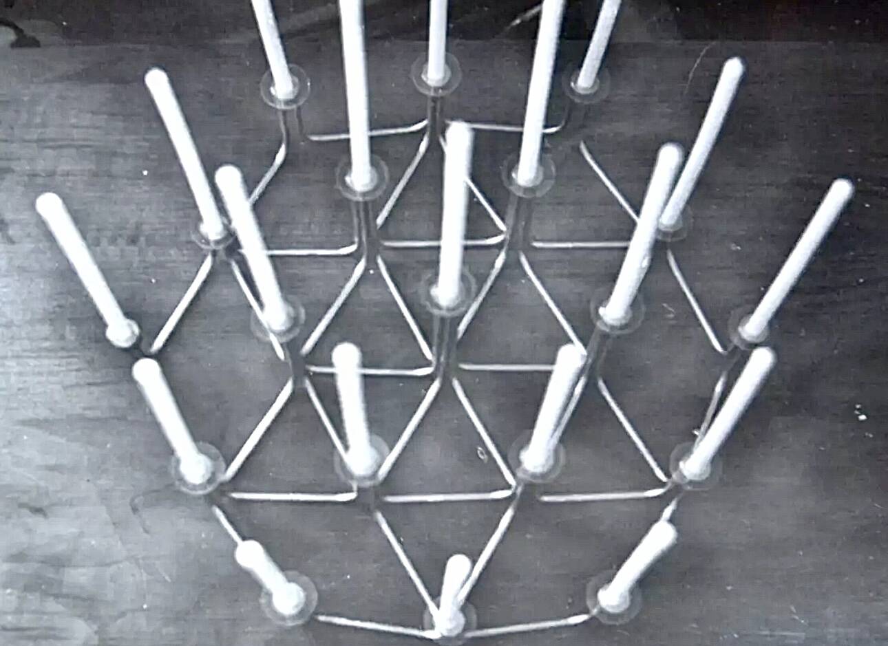 Vintage 60s modular candle holder