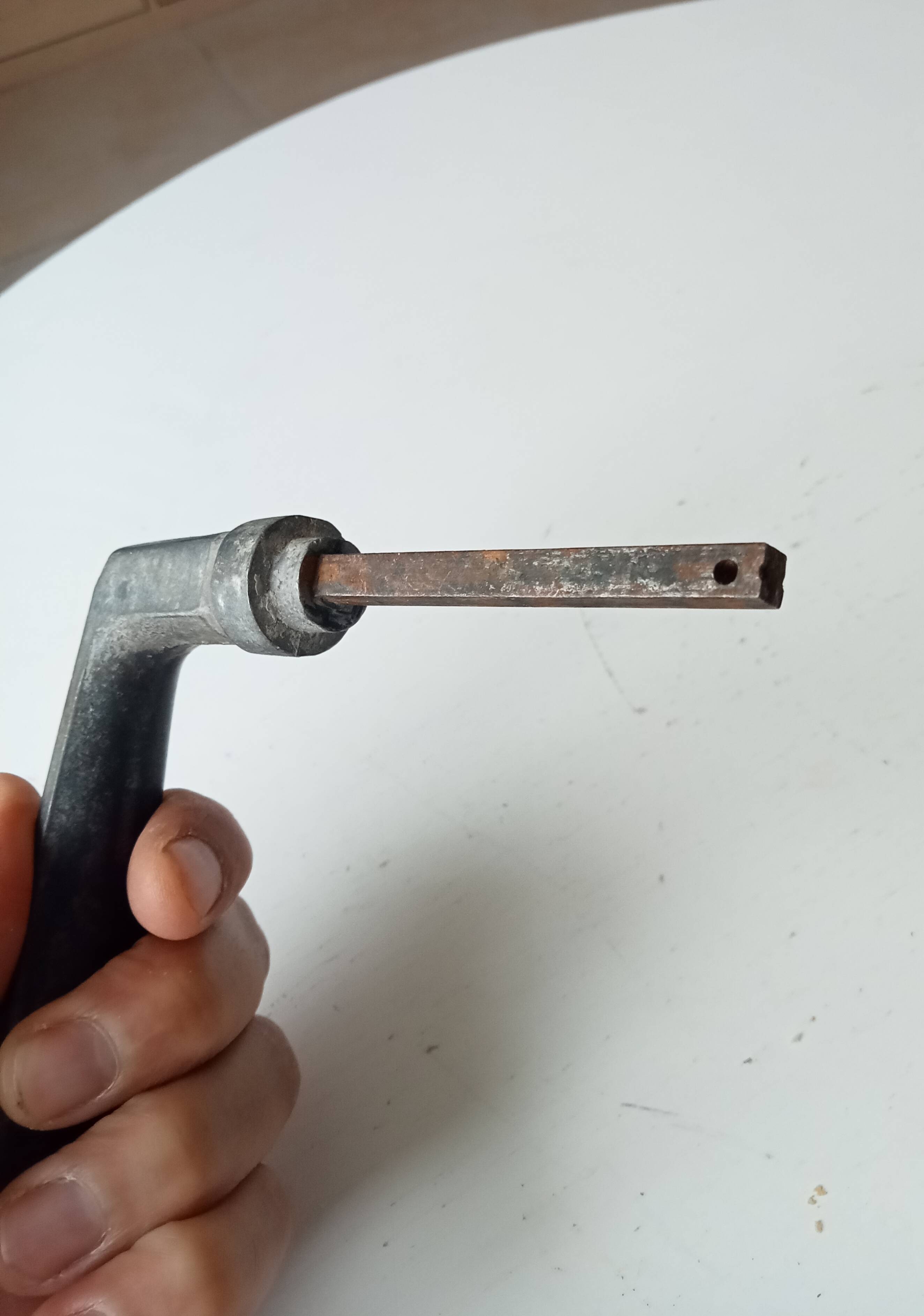 Art Deco door handle lever