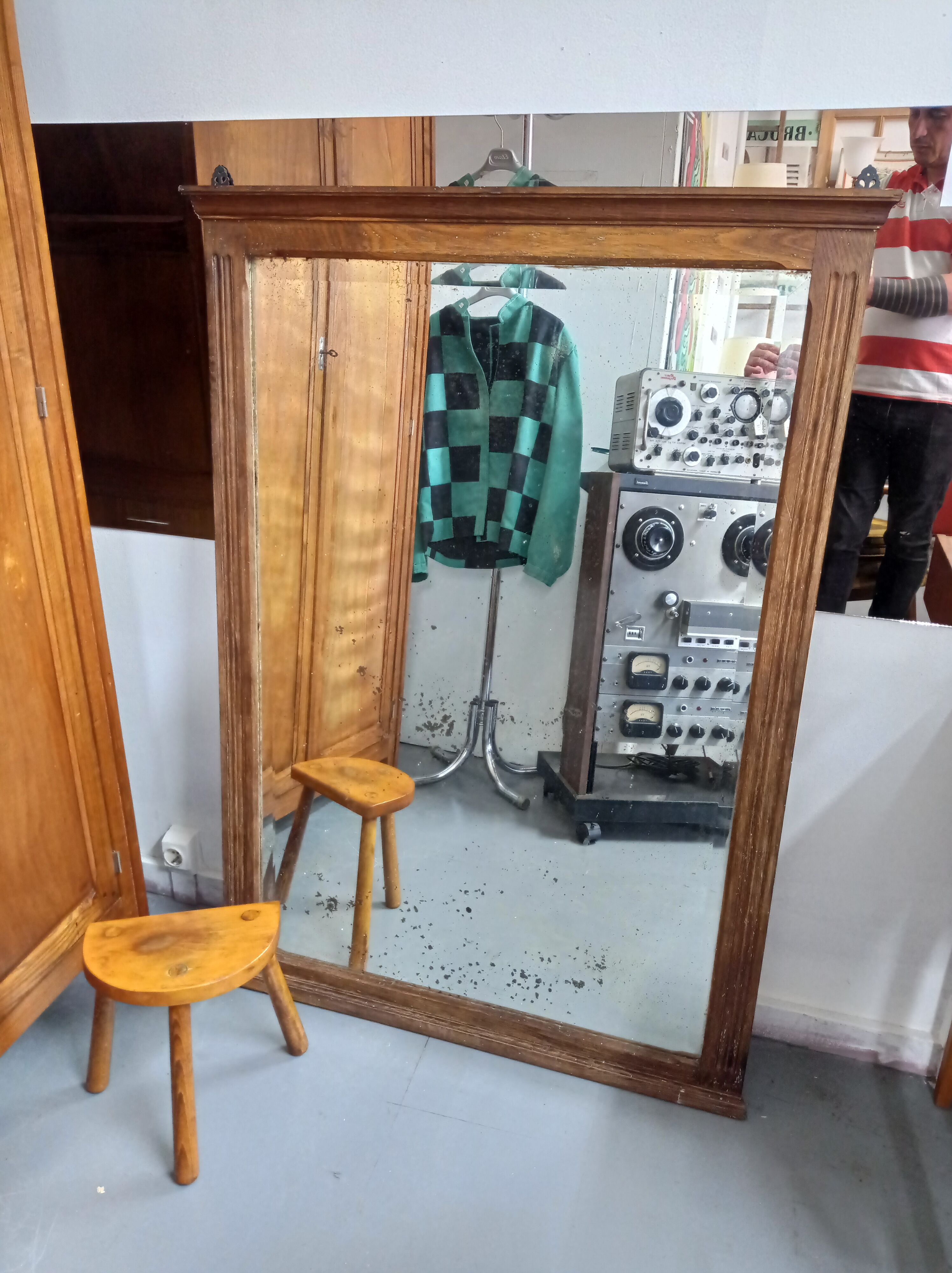 Fireplace mirror 135x97cm