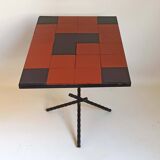 Side table or pedestal table Popular art 1960s