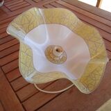 Opaline hanging lamp