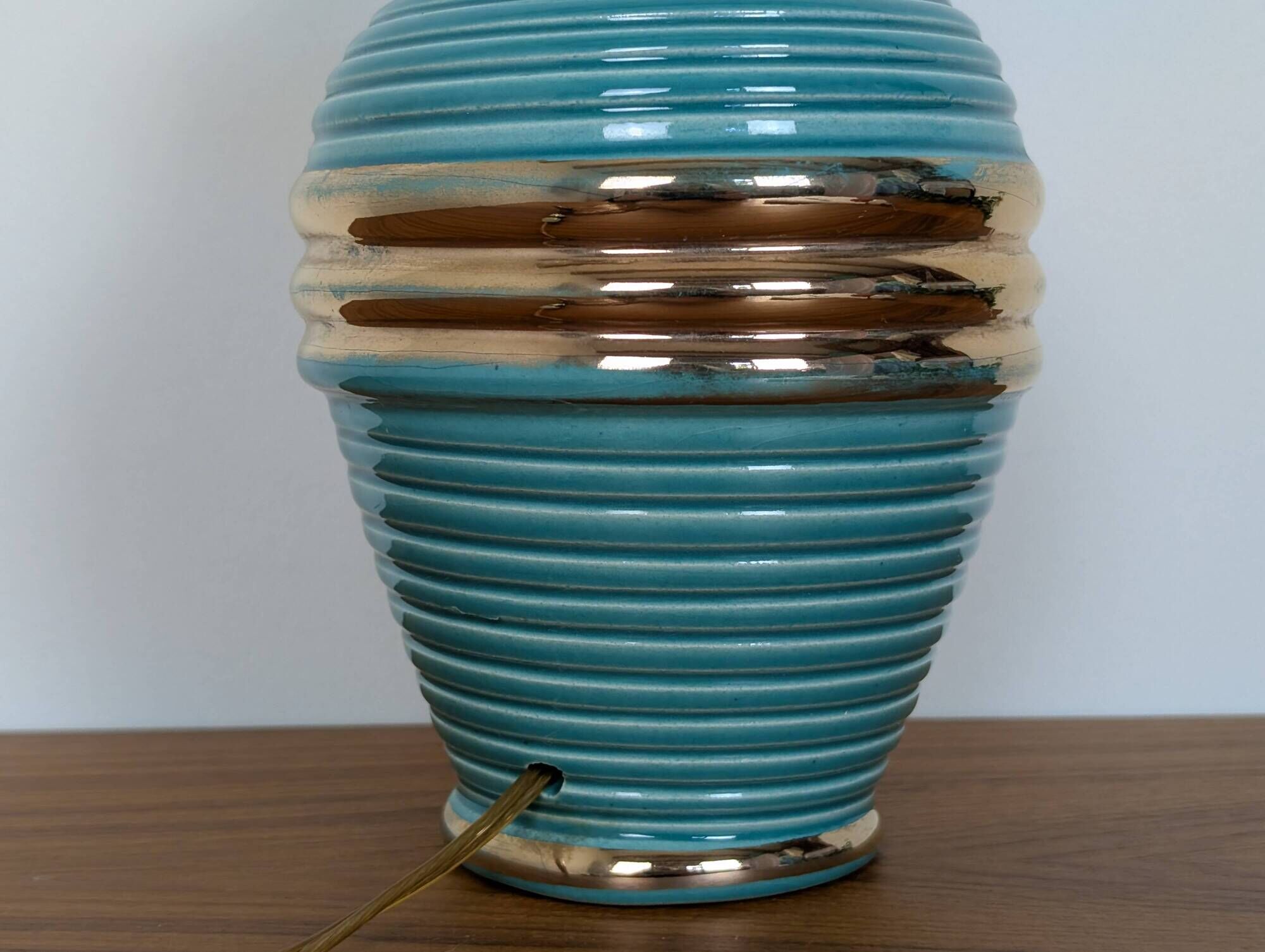 Art Deco lamp base
